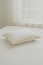 Climate Nano-Gel-Hotelkissen 50×70 cm mit Gold-Paspel & Baumwollbezug, 2er Set