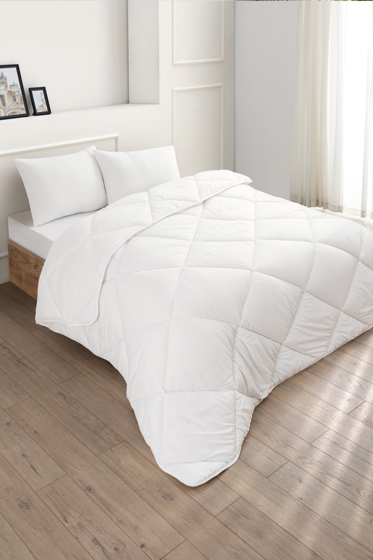 Mikrofaser weiße weiche Winterdecke Doppel 195 * 215.