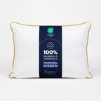 Climate Nano-Gel-Hotelkissen 50×70 cm mit Baumwolle | Gold-Paspel | 2er Set