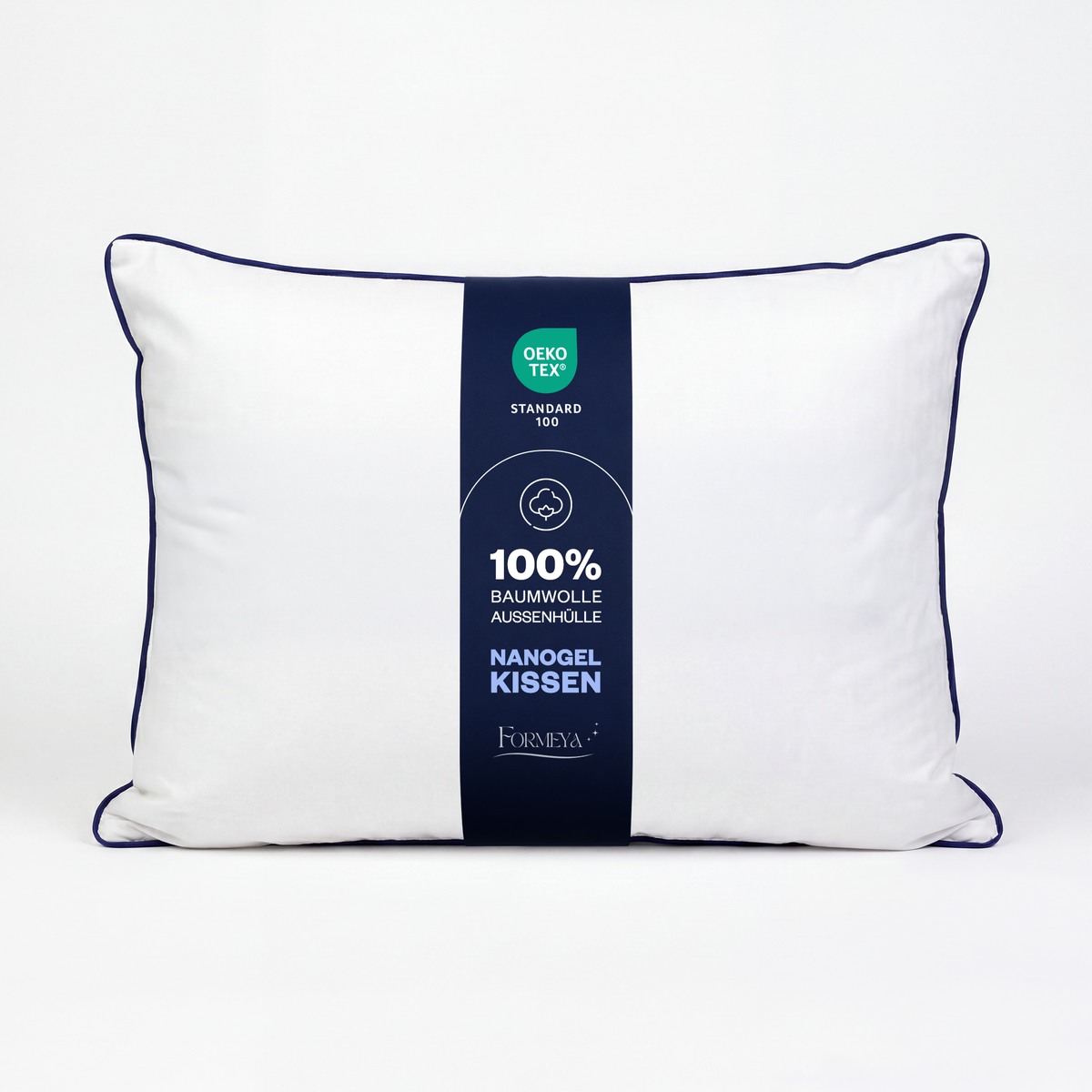 Climate Nano-Gel-Hotelkissen 50×70 cm mit Baumwolle | 2er Set