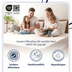 Wasserdichter Matratzenschoner für Matratzen aus Mikrofaser – Pamukkale Powder, Rosa