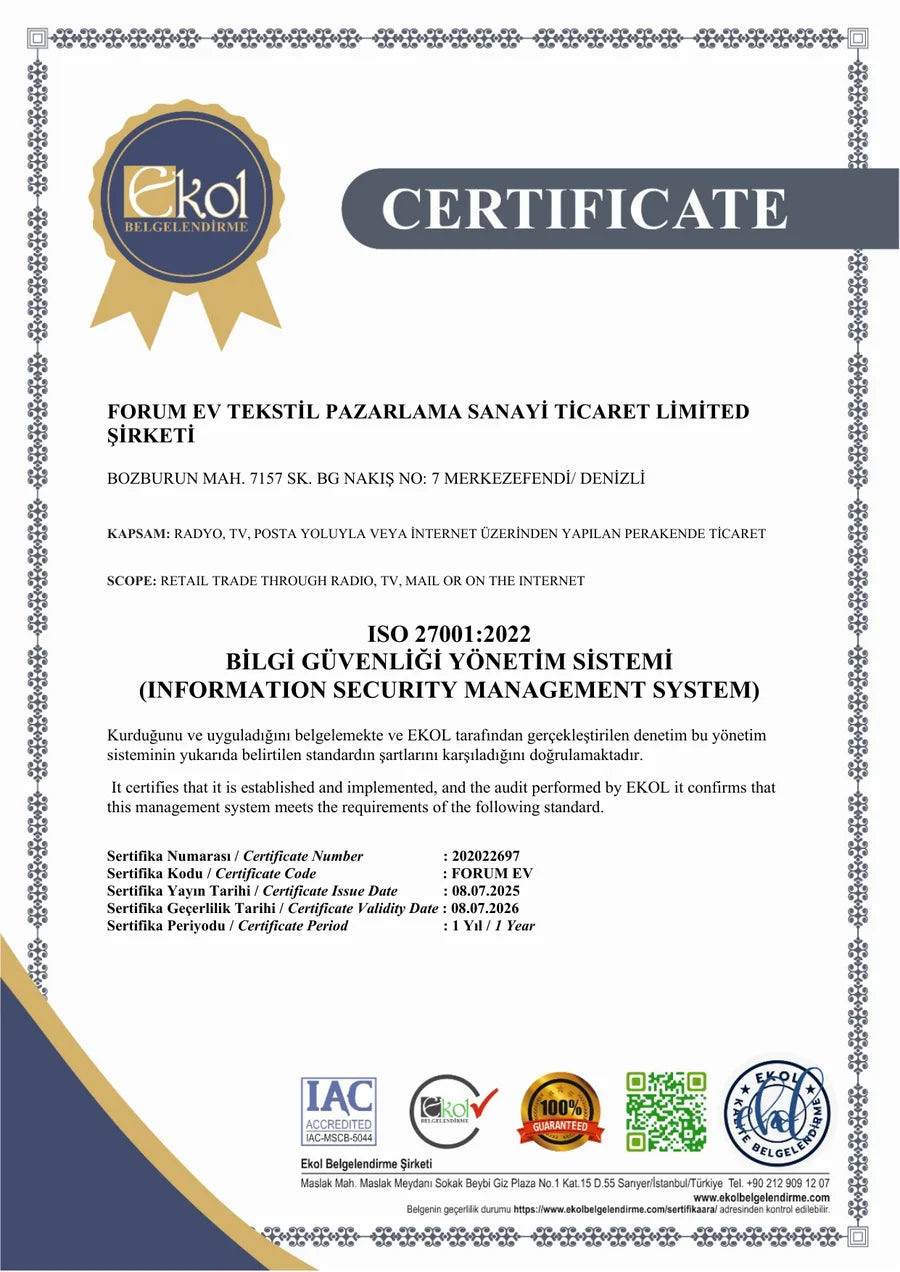 ISO 27001 Informationssicherheit Zertifikat