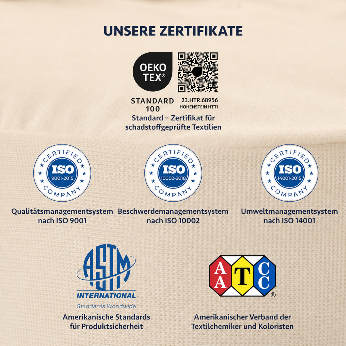 Wasserdichter Mikrofaser-Matratzenschoner, Braun