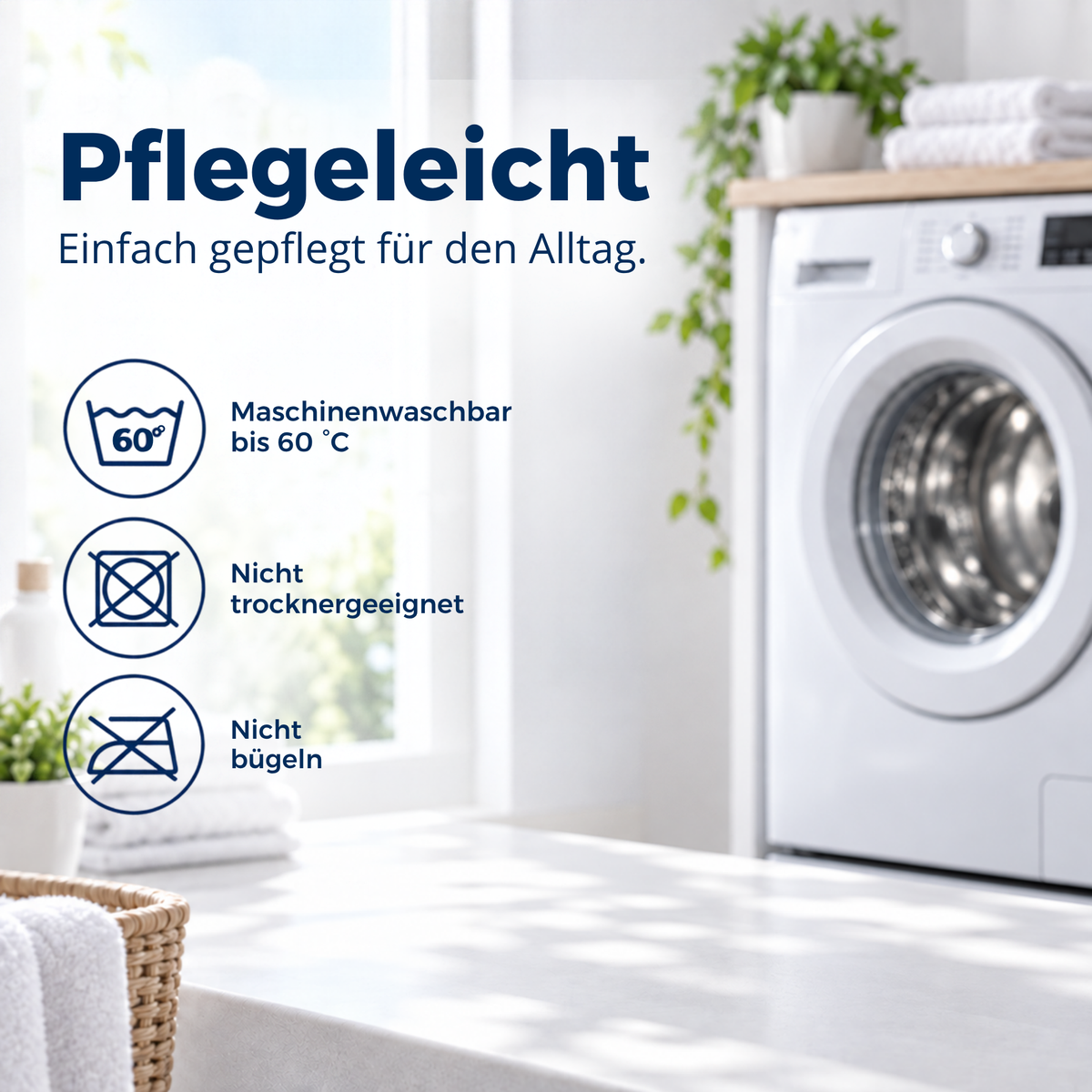 Wasserdichter Mikrofaser-Matratzenschoner mit 3D-Blumenmuster, Weiß